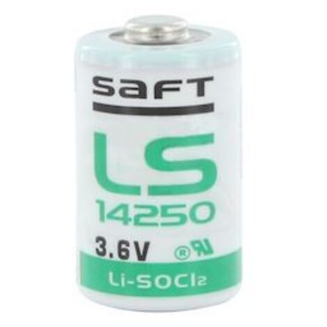 Delta Dore – Batterie lithium 1/2 AA pour alarme – Tension 3V – Pour dos DCP DF DVR – 6416230