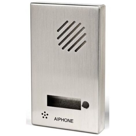 Façade inox saillie 1 bouton pour dbs1ap da1as et platine da1ds FSDB1 AIPHONE 118719