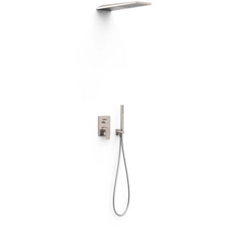 Kit de douche encastré Rapid-Box Acier - TRES 21128005AC (1/2)