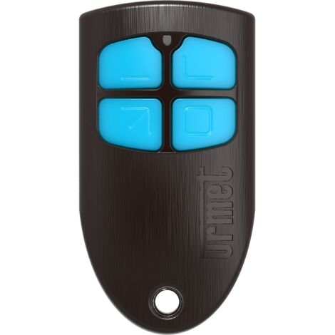 Télécommande 4 boutons bi-technologie 433 MHz + 13,56 MHz URMET MEMOBIP4B433