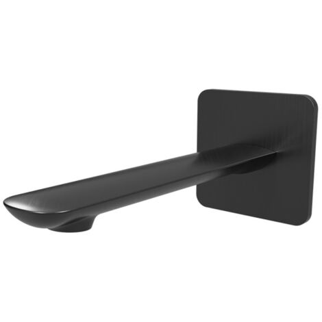 Bec de remplissage de baignoire Chromé Noir Brossé Foil - CRISTINA ONDYNA FL48475 (1/2)