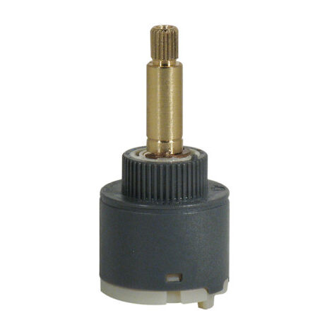 Tres – Distributeur de savon cartouche à 2 sorties Ø 35 mm – Performance optimale pour installations robinetterie – 9134235