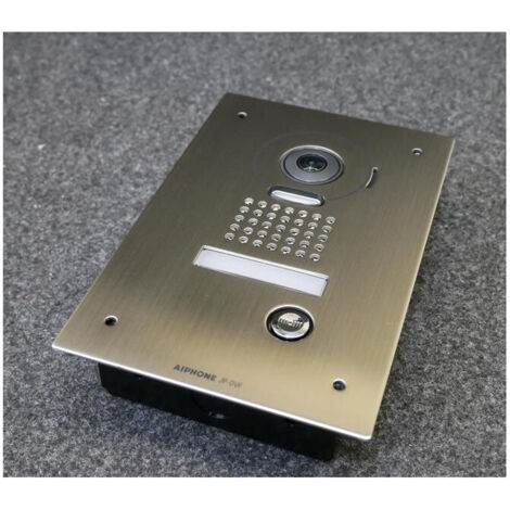 Aiphone – JPDVF Interphone vidéo Zoom encastré – Alimentation 230V – Vision nocturne – Pour bâtiments résidentiels