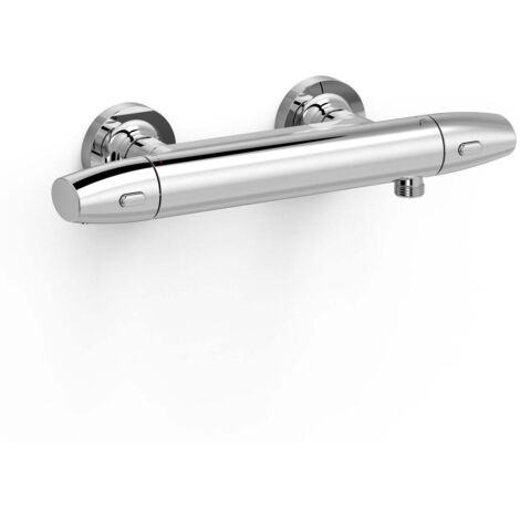 Robinet thermostatique mural Over-wall pour doucheSans accessoires Chrome - TRES 19016403 (1/2)