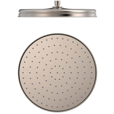 Douche de tête anticalcaire diam.310 mm Acier - TRES 29933703AC (1/2)