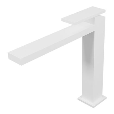 Mitigeur lavabo mi-haut Blanc Mat Tabula - CRISTINA ONDYNA TA22724 (1/2)