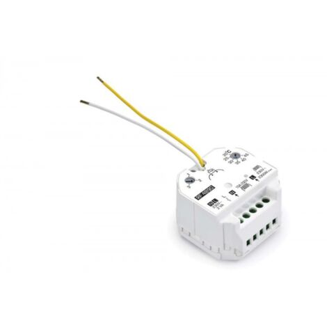 Acova – Récepteur radiofréquence encastrable RF X3D – Compatible avec thermostat 894160 et 990260 – Programmation chauffage électrique – 895380
