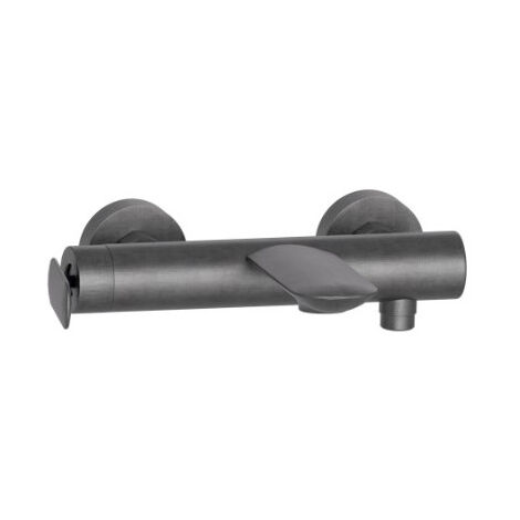 Mitigeur bain douche mural Métal Brossé FOIL - CRISTINA ONDYNA FL10777 (1/2)