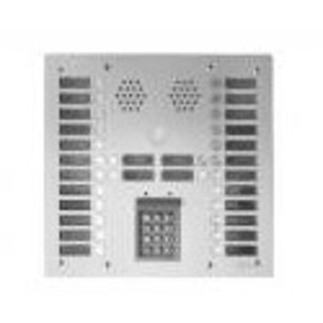 Plaque alu 6mm 4r 32t + s30 ecla URMET 7774/32C (1/2)