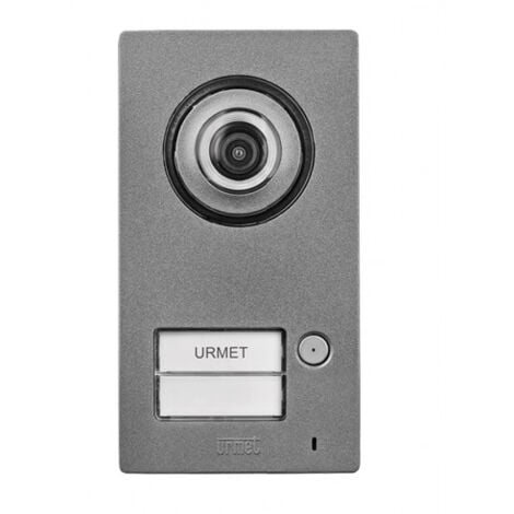 Interphone vidéo couleur Kit portier vidéo Mini Note 2 avec 2 moniteurs - URMET 1722/94
