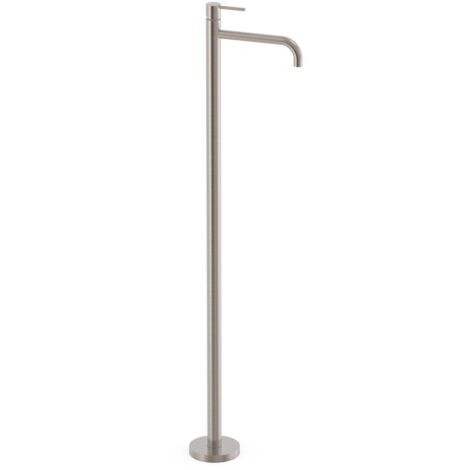 Mitigeur sur pied pour lavabo1 colonne verticale d’alimentation Acier - TRES 26285305AC (1/2)