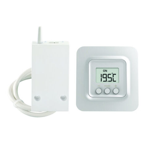Thermostat radio fil pilote Tybox 5701 FP – Tête thermostatique pour radiateur – Compatible avec FP-Delta Dore – Installation facile (1/4)