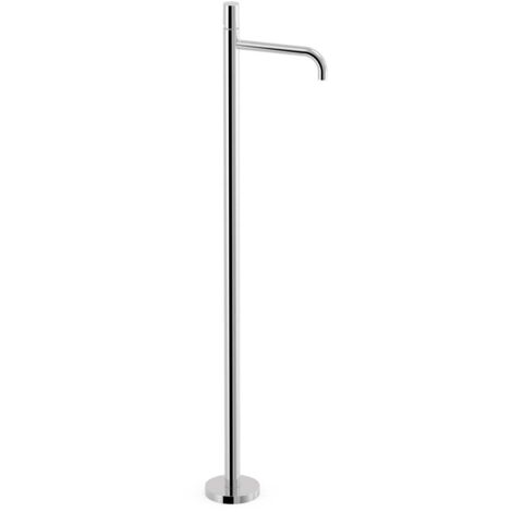 Mitigeur sur pied pour lavabo1 colonne verticale d’alimentation Chrome - TRES 26285306 (1/2)