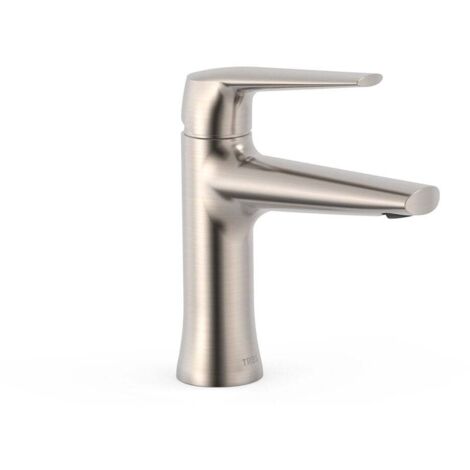 TRES 28110301AC FUJI Grifo Monomando Lavabo Color Acero - ref: 28110301AC (1/2)