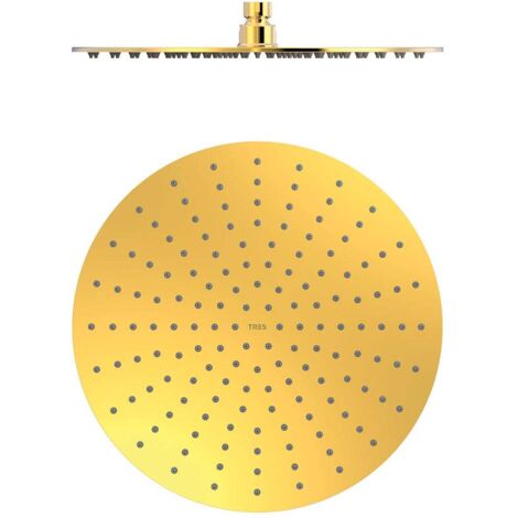 Pommeau de doucheExtra-fin Or 24K - TRES 134315010OR (1/2)