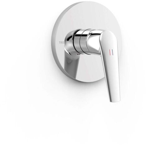 Pièce apparente pour boîtier encastré 1 voie Rapid-box Chrome - TRES 28127810 (1/2)