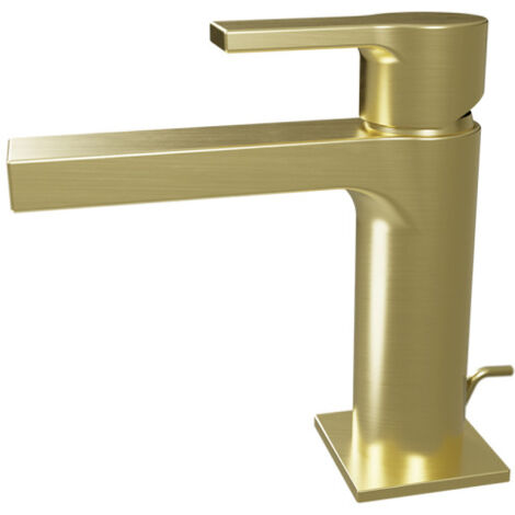 Mitigeur lavabo vidage métal Or Brossé Omega - CRISTINA ONDYNA OG22196P (1/2)
