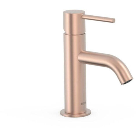Lavabo mitigeur Or Rose Mat 24K STUDY - TRES 26290301OPM (1/2)