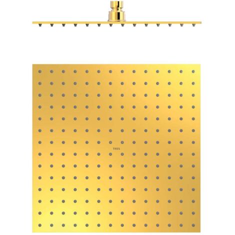 Pommeau de douche Extra-fin Or 24K - TRES 134315012OR (1/2)