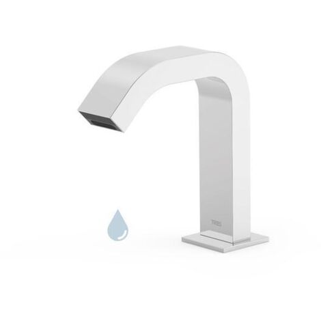 Robinet électronique de lavabo une seule eau Chromé - TRES 39210303 (1/2)
