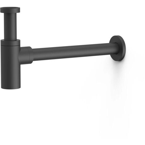 Siphon télescopique pour lavabo Noir mat - TRES 13463410NM (1/2)