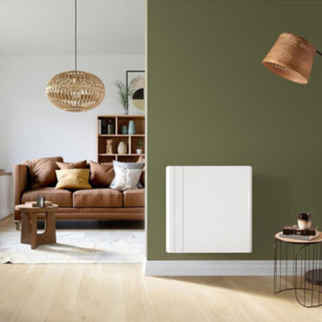 Noirot – Radiateur à inertie horizontal 1250W en fonte active – Régulation électronique – Détection fenêtre ouverte – M119114