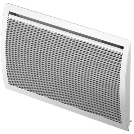 Intuis – Panneau rayonnant horizontal 1500W – Aluminium – Design galbé pour diffusion optimale – Programmation LCD – Détection fenêtre ouverte - M169115