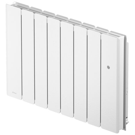 Noirot – Radiateur à inertie en fonte 750W bas blanc connecté – Écran graphique couleur – Détection fenêtre ouverte – M153312 (1/7)