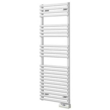 Acova – Sèche-serviette électrique 500W – Acier blanc – Dimensions 501x968mm – Vertical – Programmation TimerProg – Technologie Bluetooth - TLN-050-050-TF