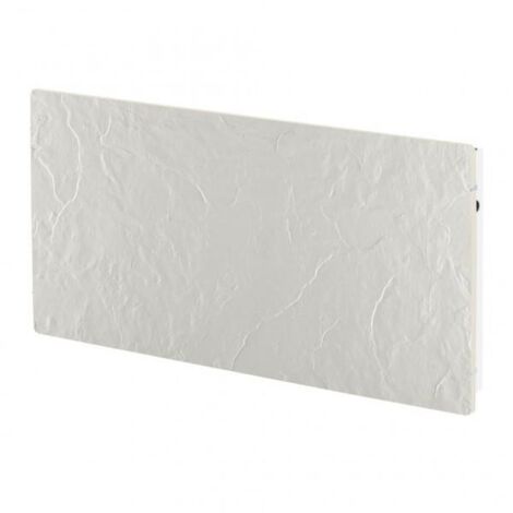 Radiateur à inertie 1500W Wifi horizontal – Ardoise blanche – Technologie DUAL KHERR pour chauffage écologique – AB1500W – Valderoma
