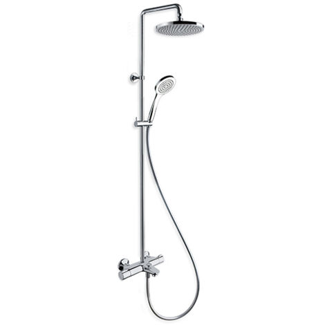 COLONNE BAIN DOUCHE THETA THERMOSTATIQUE CHROME - CRISTINA ONDYNA TE11051 (1/5)