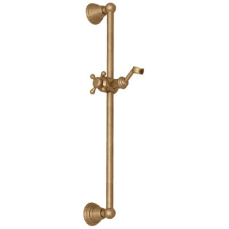 BARRE DE DOUCHE CHARLESTON RETRO VIEUX BRONZE - CRISTINA ONDYNA CS25092 (1/2)