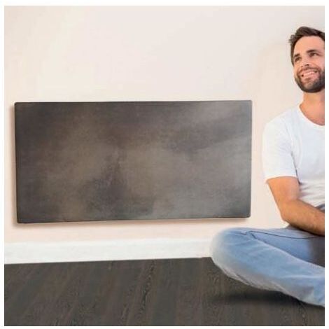 Radiateur à inertie Touch Silicium Terre Lunaire 2000W Horizontal - Valderoma TL2000T