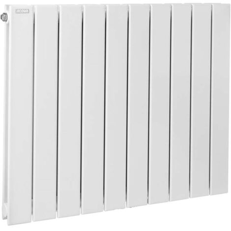 Acova – Radiateur eau chaude en acier horizontal 1077W – Dimensions 70x11x1,25mm – Pression 4 bars – Température max 110°C – SHXD060104