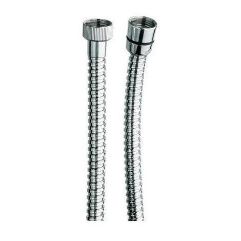 Flexible de douche chromé avec double agrafage 175 cm laiton - CRISTINA ONDYNA DA21751