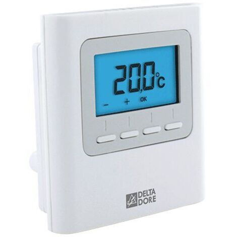 Thermostat d'ambiance radio Delta 8000 TA RF pour système Delta 8000 - Delta Dore