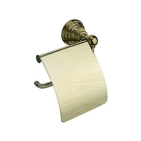 Porte-papier couvert MUSEO métal brossé - CRISTINA ONDYNA CA23677 (1/2)