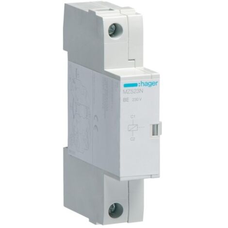 BE Disj.moteur 230V AC - DISJONCTEURS MULTI. HAGER MZ523N (1/2)