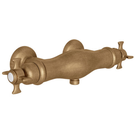 Mélangeur douche thermostatique CHAMBORD Vieux Bronze - CRISTINA ONDYNA CH48192 (1/2)