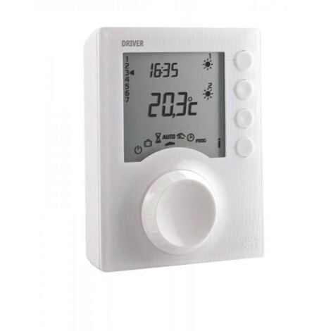 DRIVER 620 Programmateur de chauffage FIL PILOTE - 2 zones - Delta dore 6050426