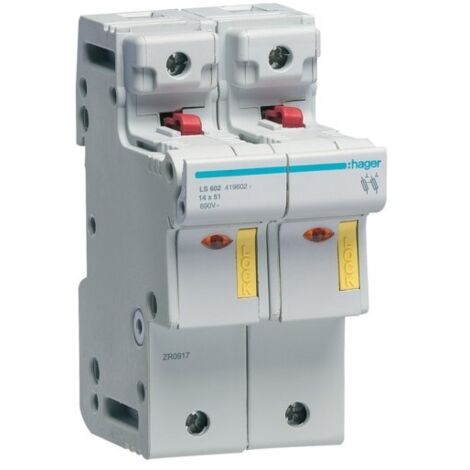 CC 2P 50A L51 acc.3m - HAGER LS602 (1/2)