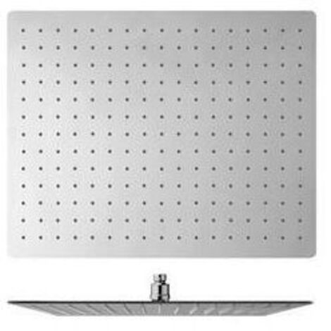 POMME DE DOUCHE SANDWICH 500 x 400 INOX ANTICALCAIRE - CRISTINA ONDYNA SC54051 (1/4)