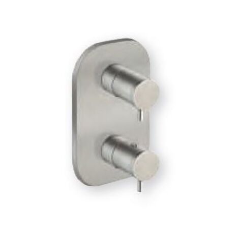 FACADE EXTERNE PIX INOX 2 SORTIES - CRISTINA ONDYNA XX75228 (1/2)