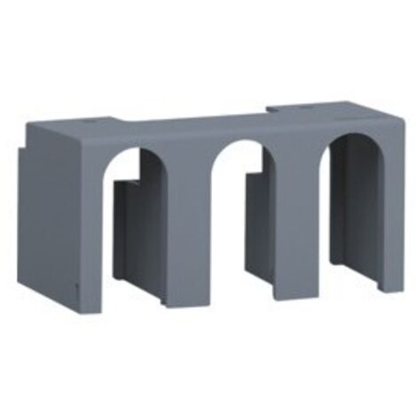 Capot base déco.P160 3P - APPAREILLAGE DE TETE HAGER HYS321H (1/2)