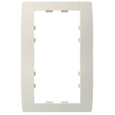 Kallysta Plaque 2P V57 Dune HAGER WK416