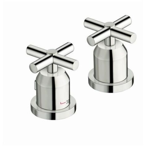BAIGNOIRE EXECUTIVE SUR GORGE 2 SORTIES CHROME - CRISTINA ONDYNA XV14251 (1/2)