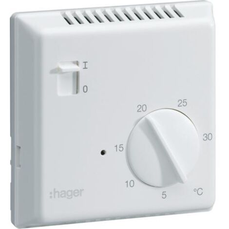 Thermostat élec. fil pilote HAGER 25513
