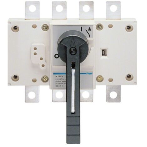 Inter coupure appar 4P 630A - APPAREILLAGE DE TETE HAGER HA458 (1/2)