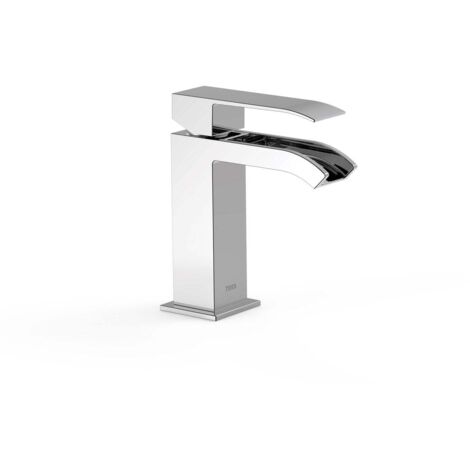 Mitigeur lavabo robinet cascade bec ouvert - TRES 00611001 (1/2)