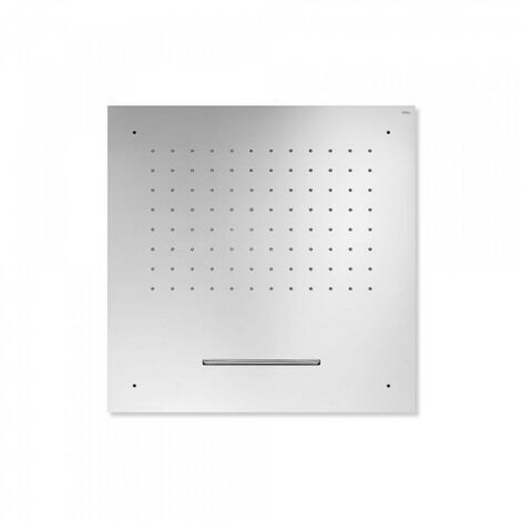 Douches acier inoxydable de tête anticalcaire LOFT 2 types de jet (Pluie/Cascade). - TRES 29995501 (1/4)